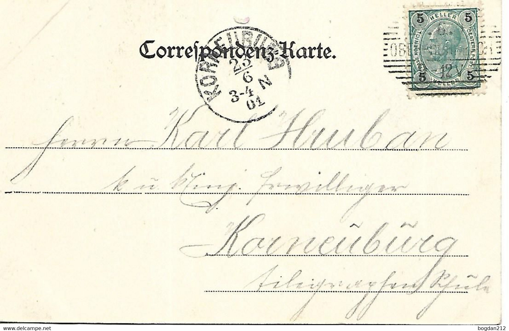 1901 - OBERROHRBACH Gem. LEOBENDORF Bez. KORNEUBURG , Gute Zustand, 2 Scan - Korneuburg
