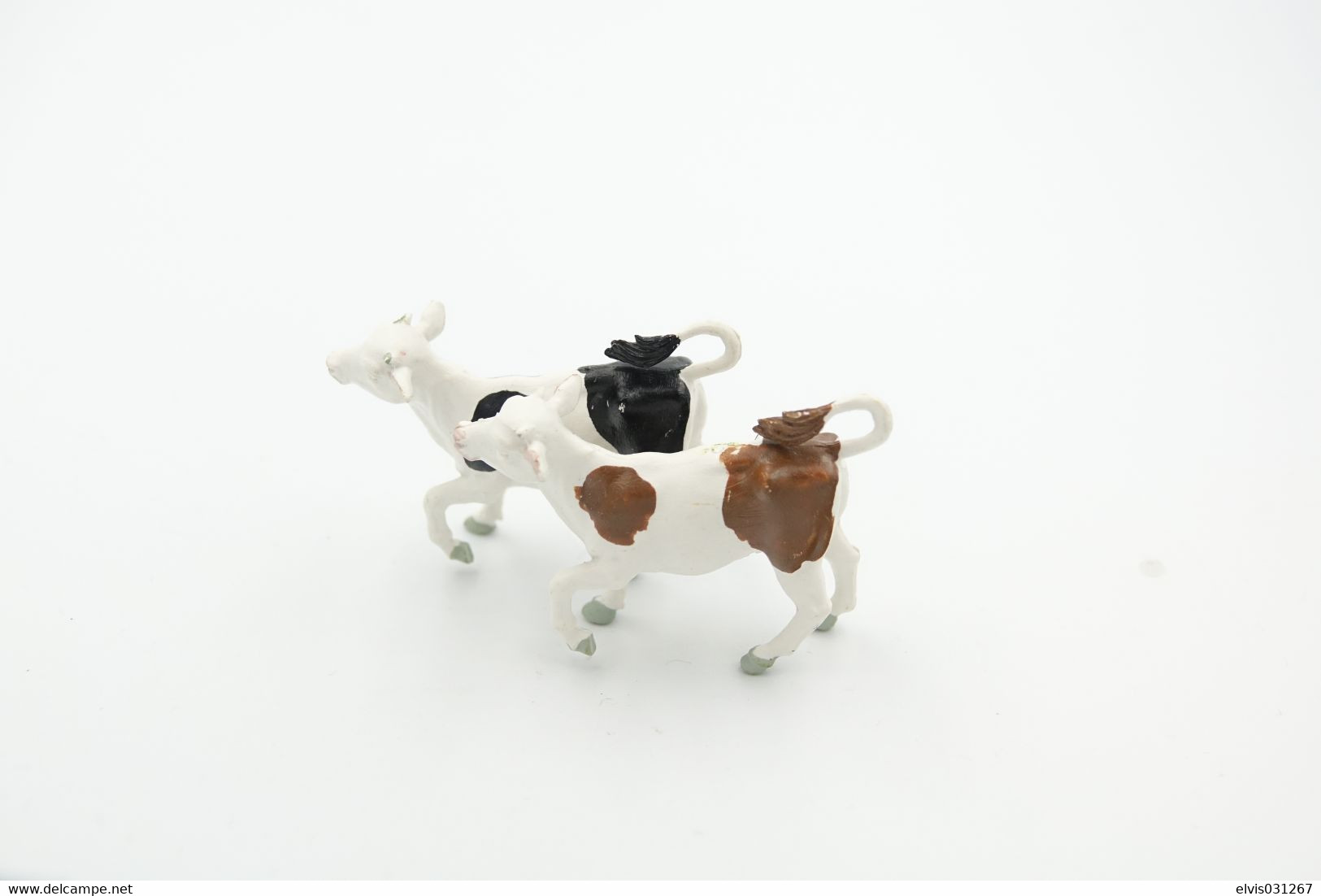 Britains Ltd, Deetail : ANIMALS : COW Lot Of 2 , Made In England, LTD 1979 *** - Britains