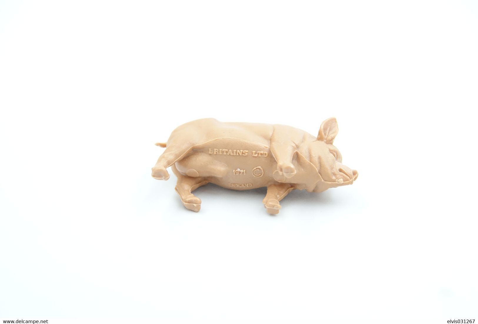 Britains Ltd, Deetail : ANIMALS : PIG, Made In England, LTD 1979 *** - Britains