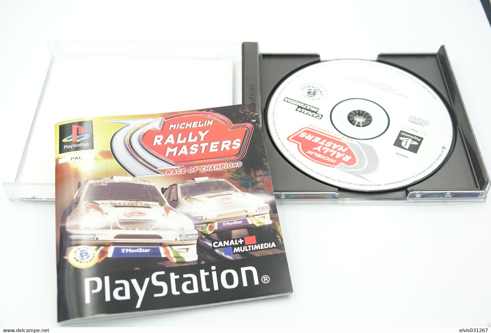 SONY PLAYSTATION ONE PS1 : RALLY MASTERS MICHELIN RACE OF CHAMPIONS - Playstation