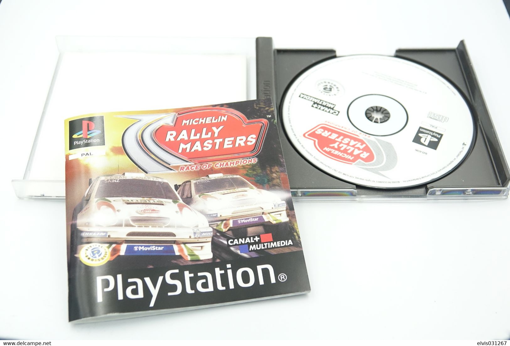 SONY PLAYSTATION ONE PS1 : RALLY MASTERS MICHELIN RACE OF CHAMPIONS - Playstation
