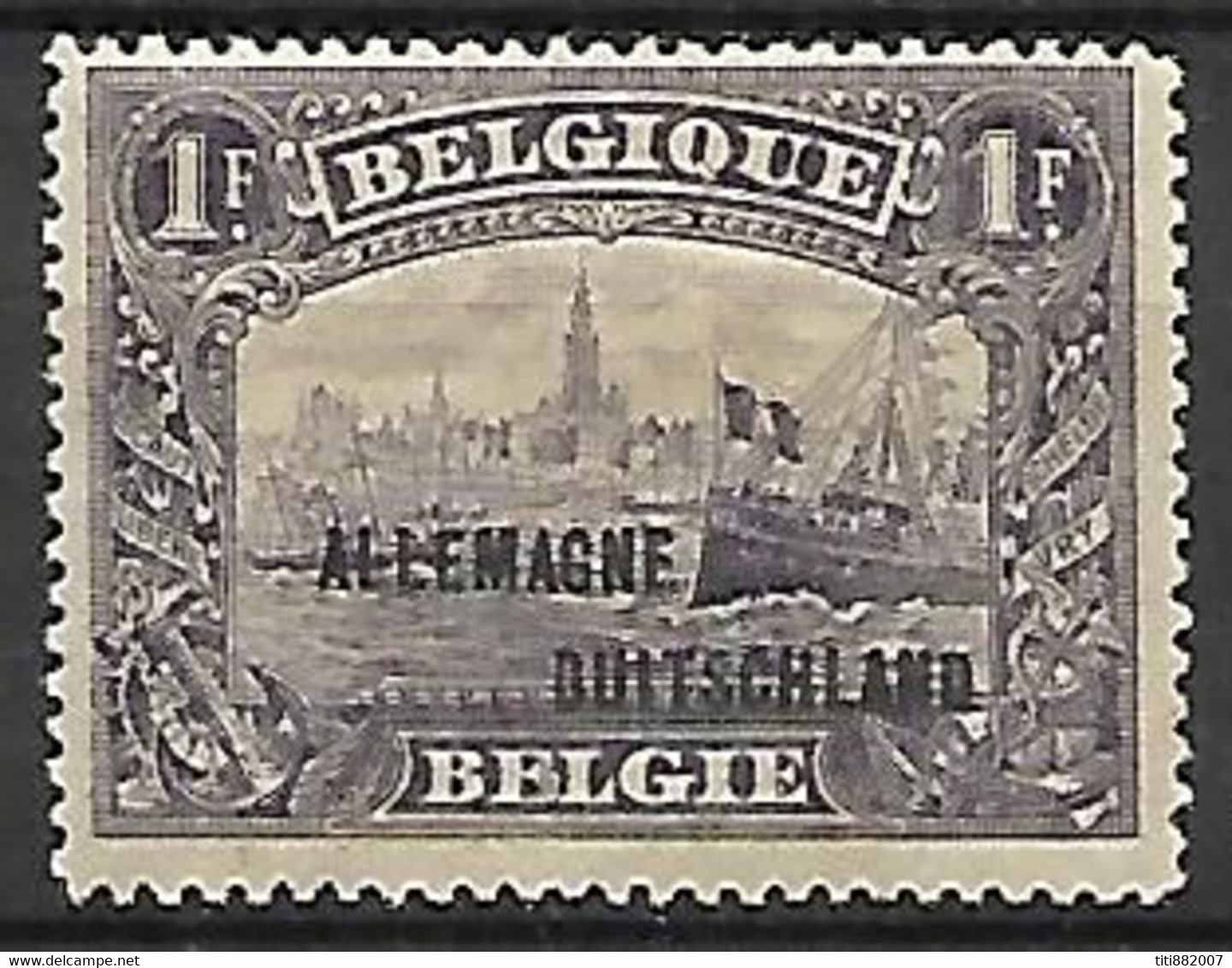 Occupation Belge En Allemagne   -   1919 .  Y&T N° 14 * - Occupation 1914-18