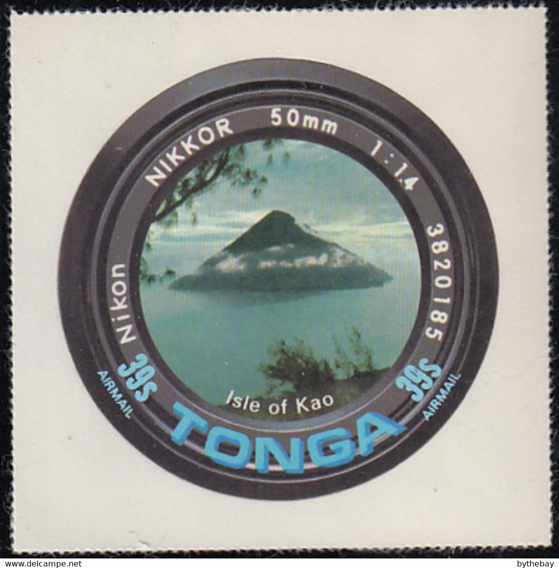 Tonga 1979 MH Sc #C278 39s Kao Island Through Camera Lens - Tonga (1970-...)