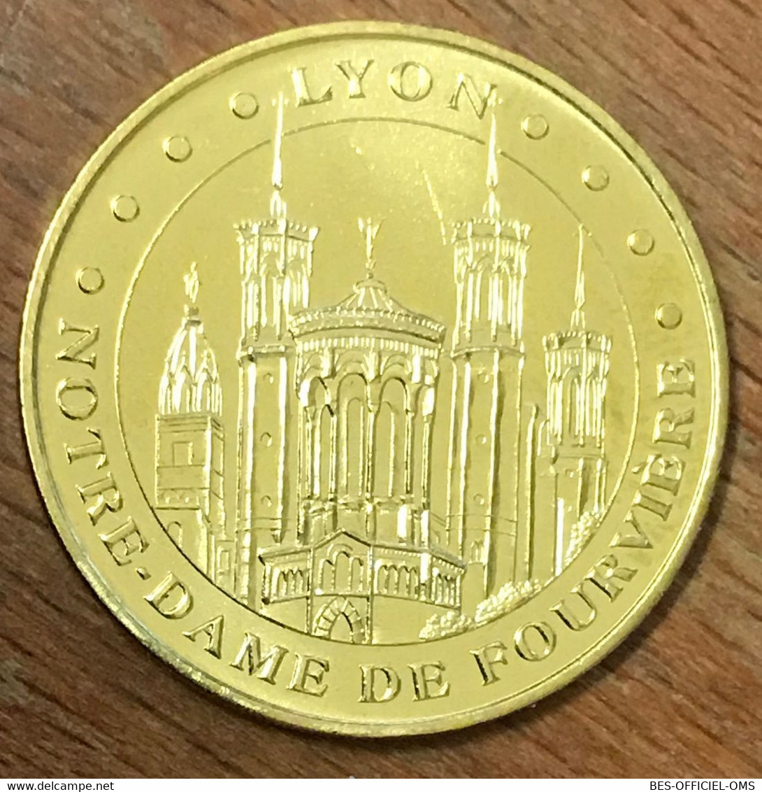 69 LYON NOTRE-DAME DE FOURVIÈRE MDP 2014 MÉDAILLE SOUVENIR MONNAIE DE PARIS JETON TOURISTIQUE MEDALS COINS TOKENS - 2014