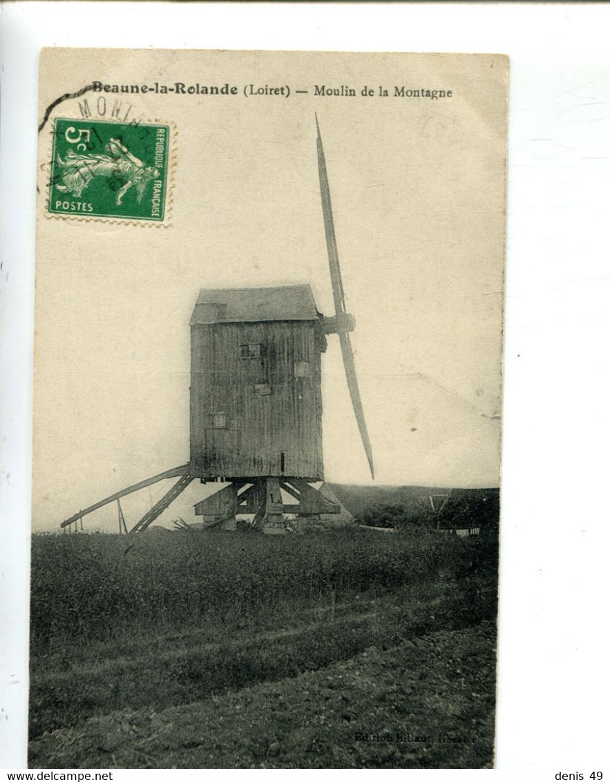 Moulin Beaune La Rolande Loiret - Beaune-la-Rolande