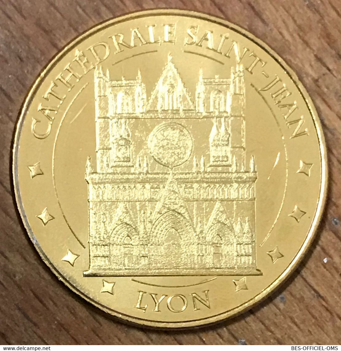 69 LYON CATHÉDRALE SAINT-JEAN MDP 2014 MÉDAILLE SOUVENIR MONNAIE DE PARIS JETON TOURISTIQUE MEDALS COINS TOKENS - 2014