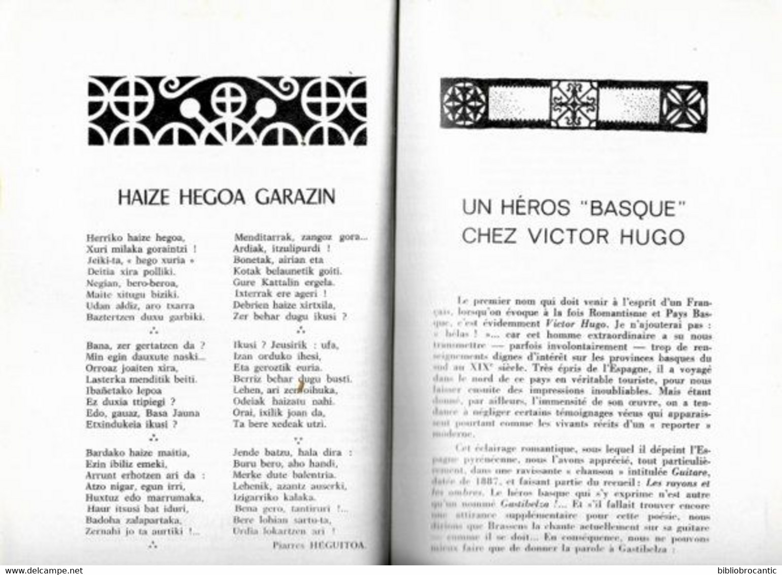 "GURE HERRIA"n°1/1973 < CULTE à MUSCULDY/AZKEN ELURRA/HAIZE HEGOA/GARAZIN/Sc.Som. - Pays Basque