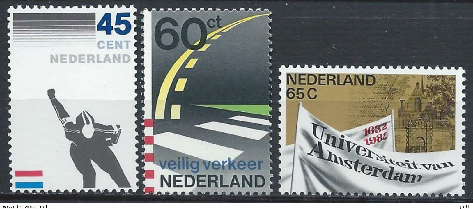 Pays-Bas YT 1171-1172 + 1188 Neuf Sans Charnière - XX - MNH - Andere & Zonder Classificatie