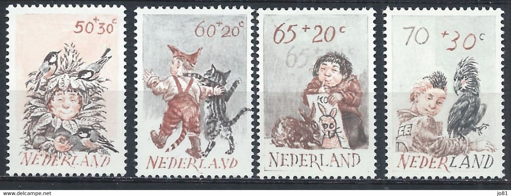 Pays-Bas YT 1193-1196 Neuf Sans Charnière - XX - MNH - Andere & Zonder Classificatie