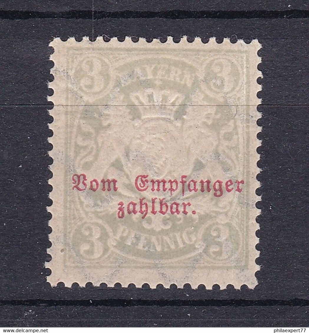 Bayern - 1888/1903 - Portomarken - Michel Nr. 10 - Postfrisch - Otros & Sin Clasificación