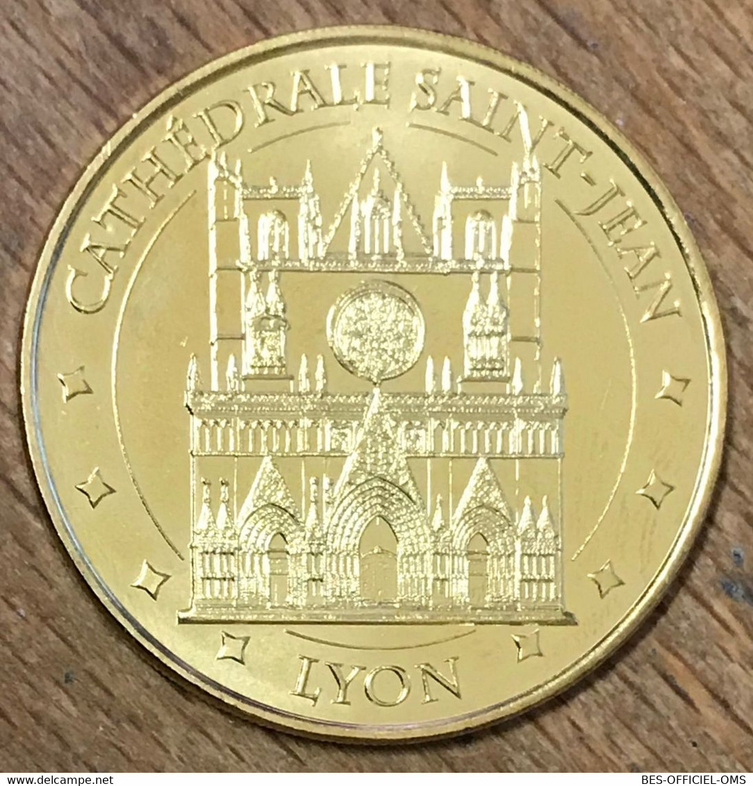 69 LYON CATHÉDRALE SAINT-JEAN MDP 2018 MÉDAILLE SOUVENIR MONNAIE DE PARIS JETON TOURISTIQUE MEDALS COINS TOKENS - 2018