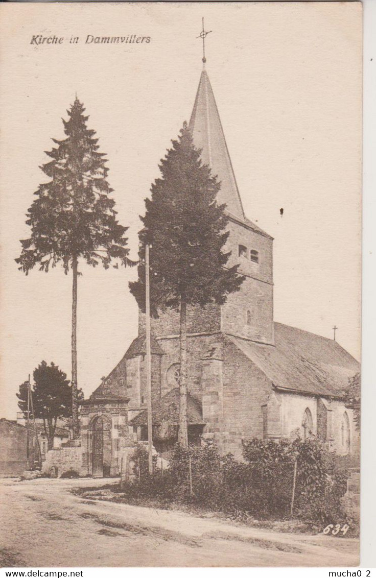 55 - DAMVILLERS - L'EGLISE - Damvillers