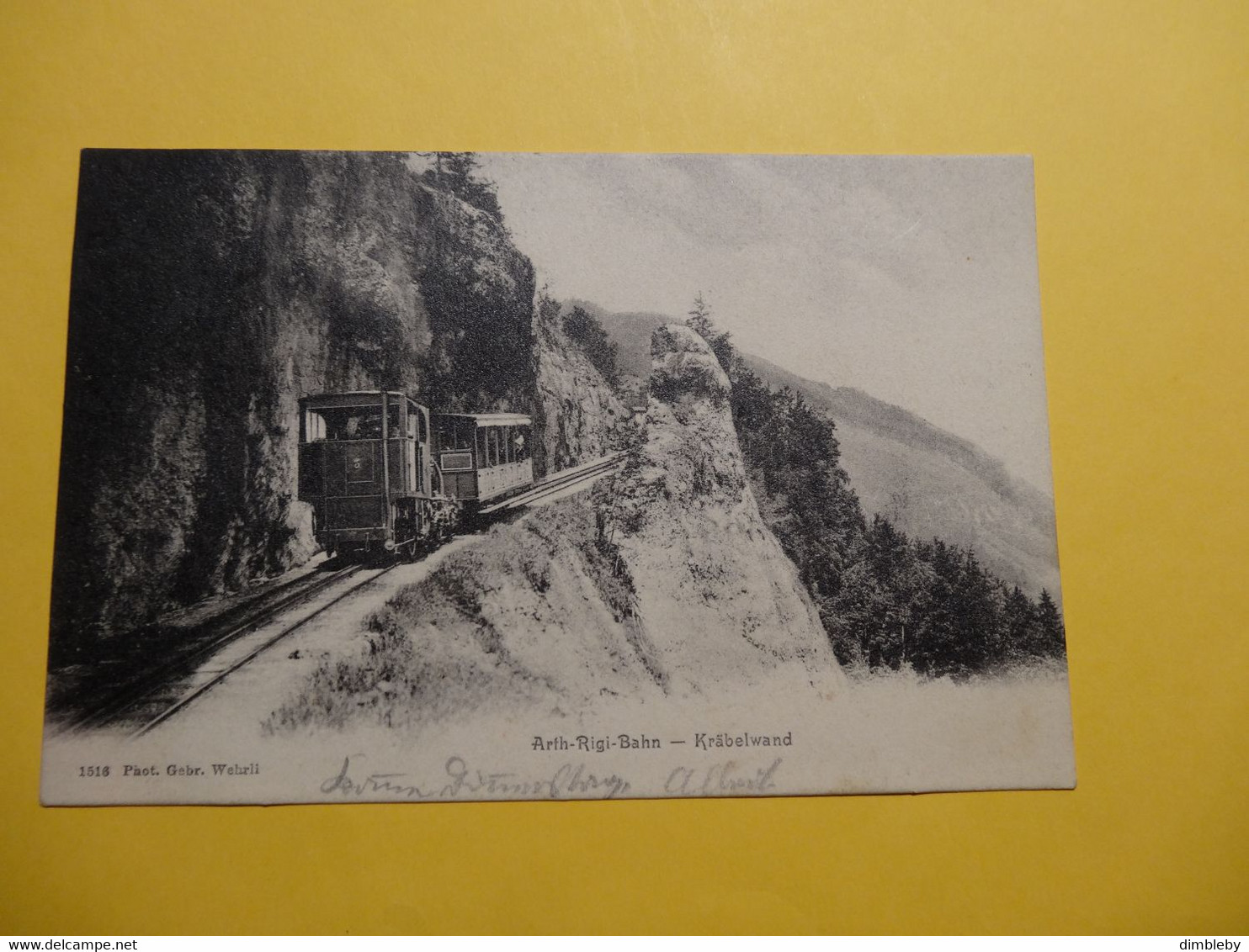 Arth - Rigi - Bahn - Kräbelwand  1907 (9055) - Arth