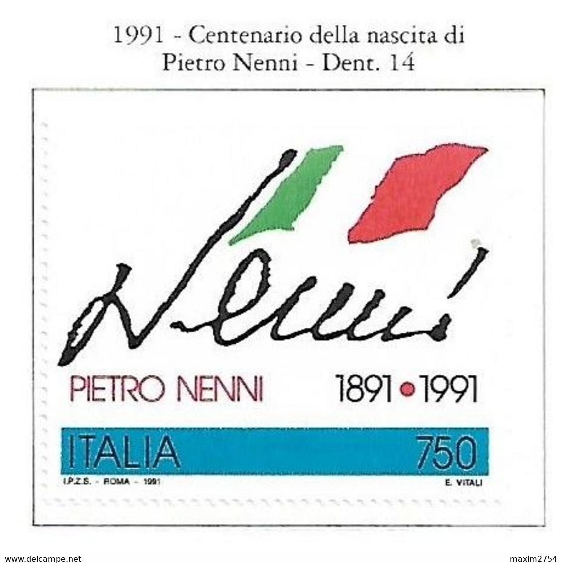 ITALIA - 1991 - N. 2001** - N. 2002** - N. 2003** (CATALOGO UNIFICATO) - 1991-00:  Nuovi