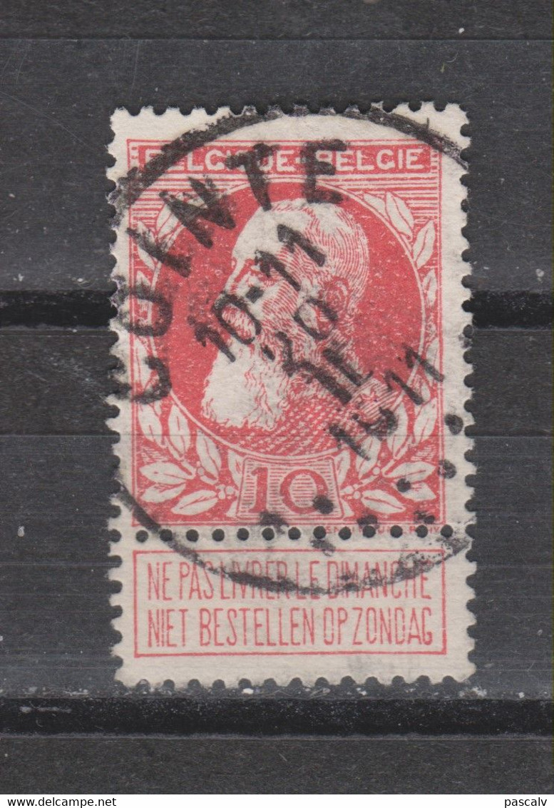 COB 74 Centraal Gestempeld Oblitération Centrale COINTE Type T4R - 1905 Breiter Bart