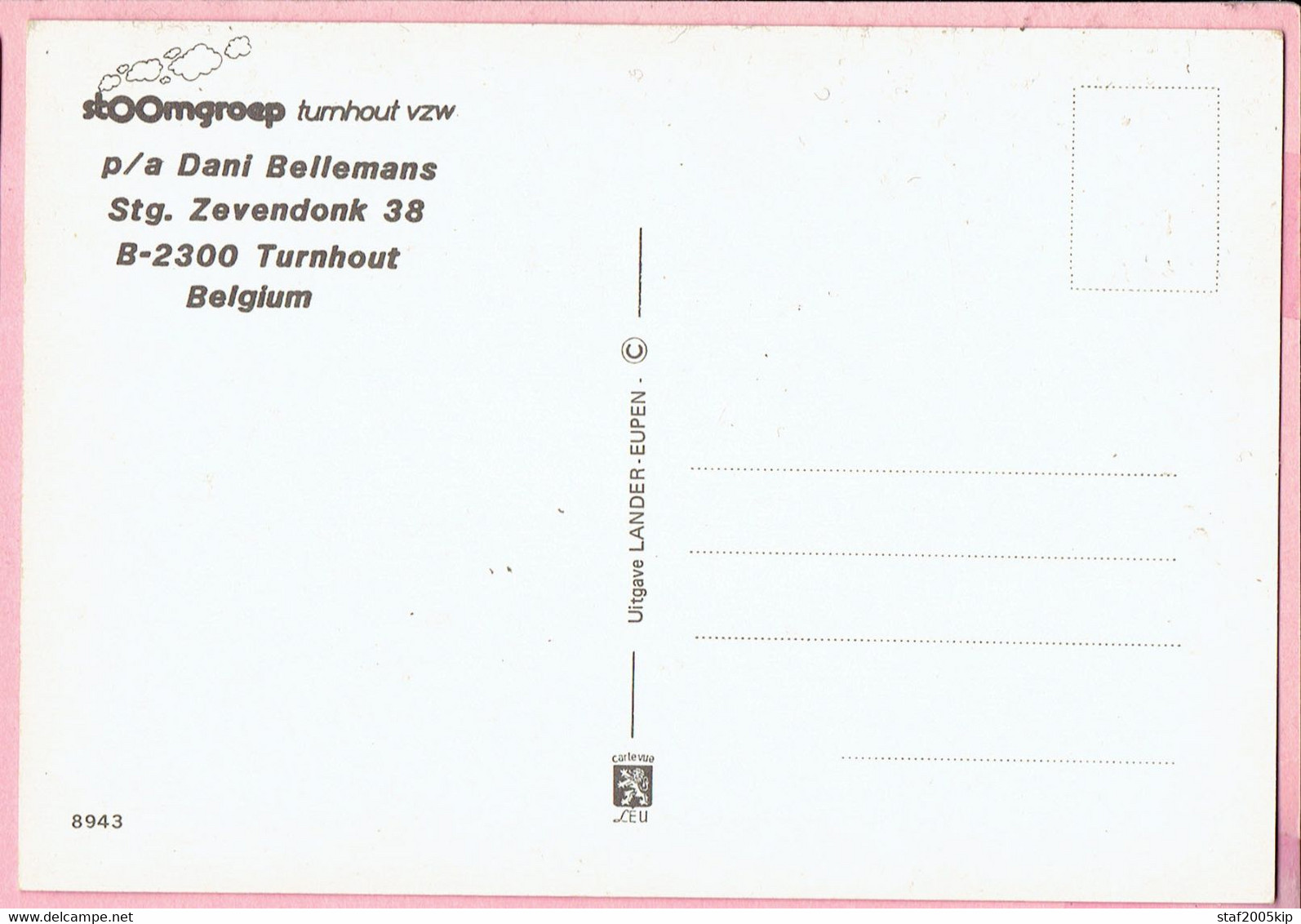 Turnhout - STROOMTREINTJE - Stadspark - (misdruk) - Oud-Turnhout