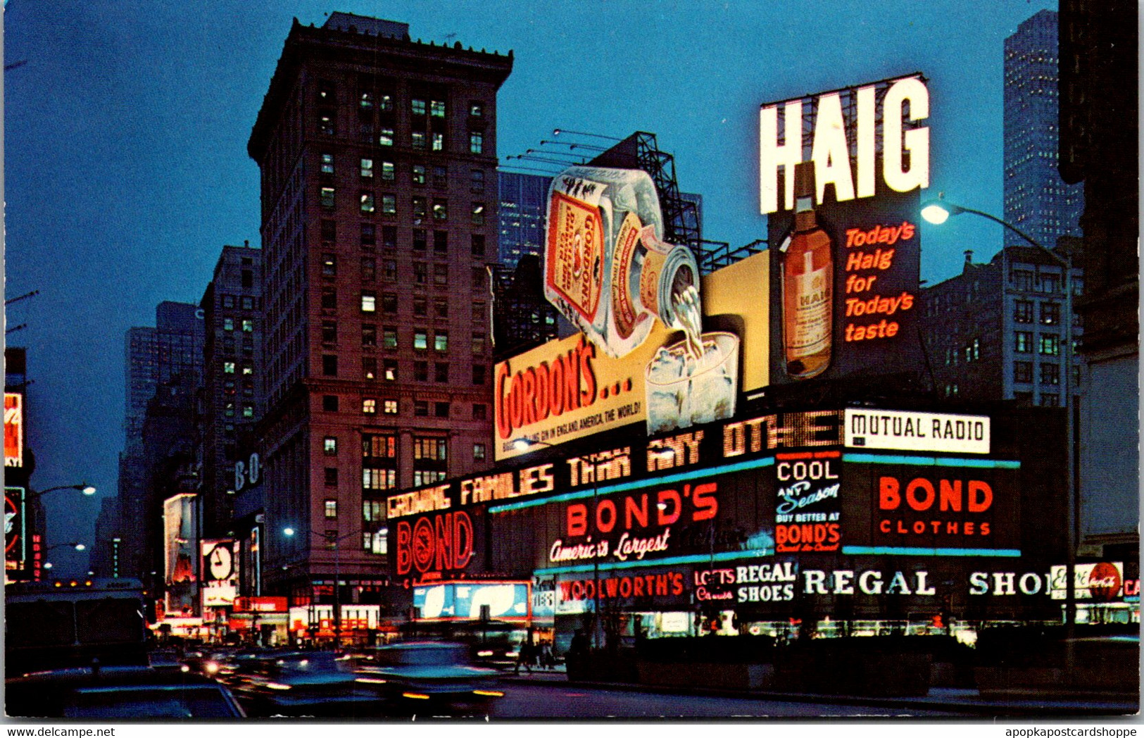 New York City Times Square At Night - Time Square