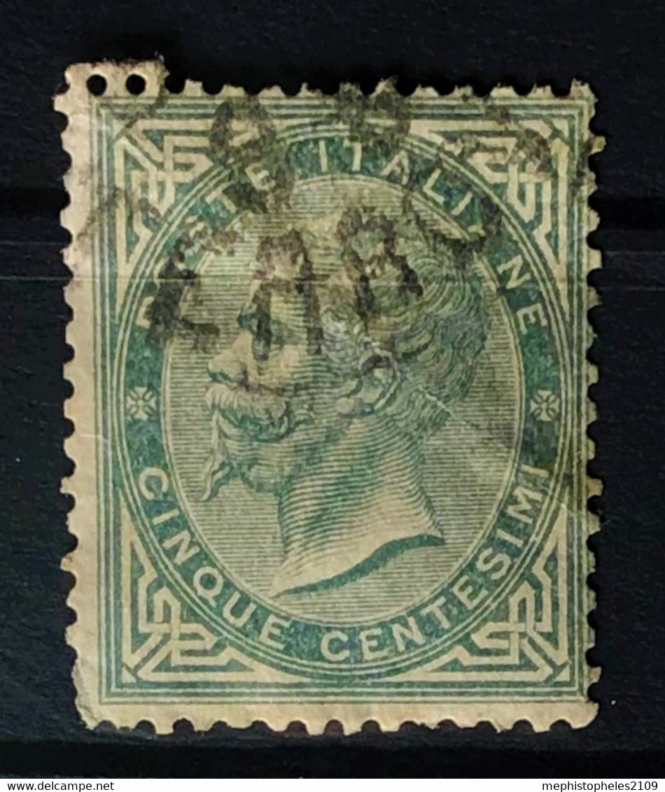 ITALY / ITALIA 1863 - Canceled - Sc# 26 - 5c - Afgestempeld