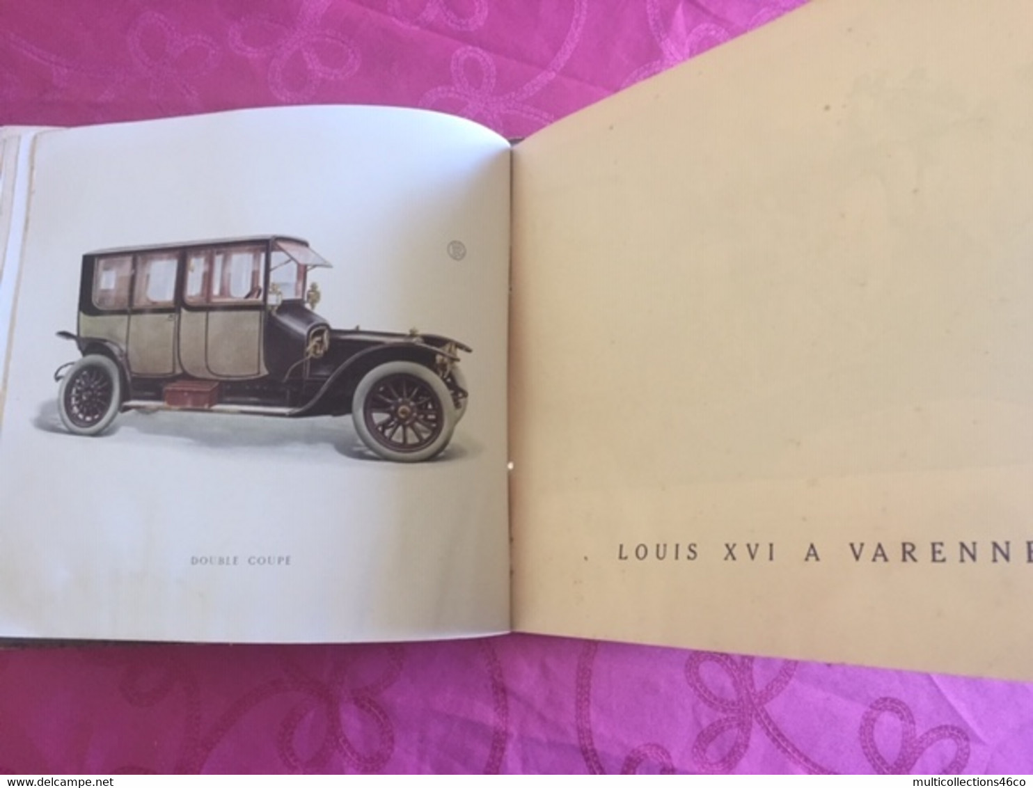 050820A - RARE catalogue pub  PANHARD LEVASSOR 1913 PARIS auto torpedo landaulet limousine