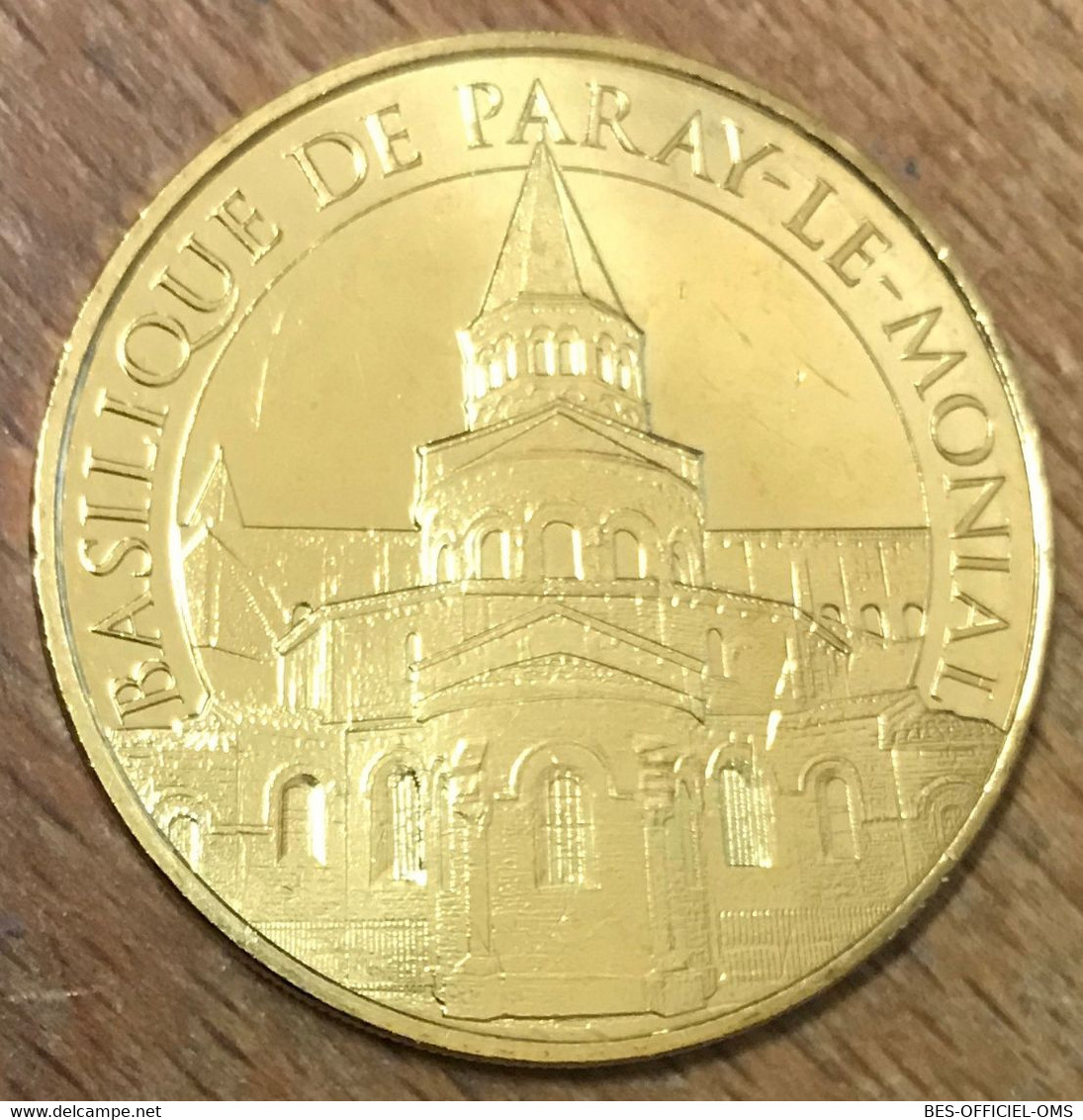 71 BASILIQUE DE PARAY-LE-MONIAL 2016 MINI MÉDAILLE SOUVENIR MONNAIE DE PARIS JETON TOURISTIQUE MEDALS TOKENS COINS - 2016