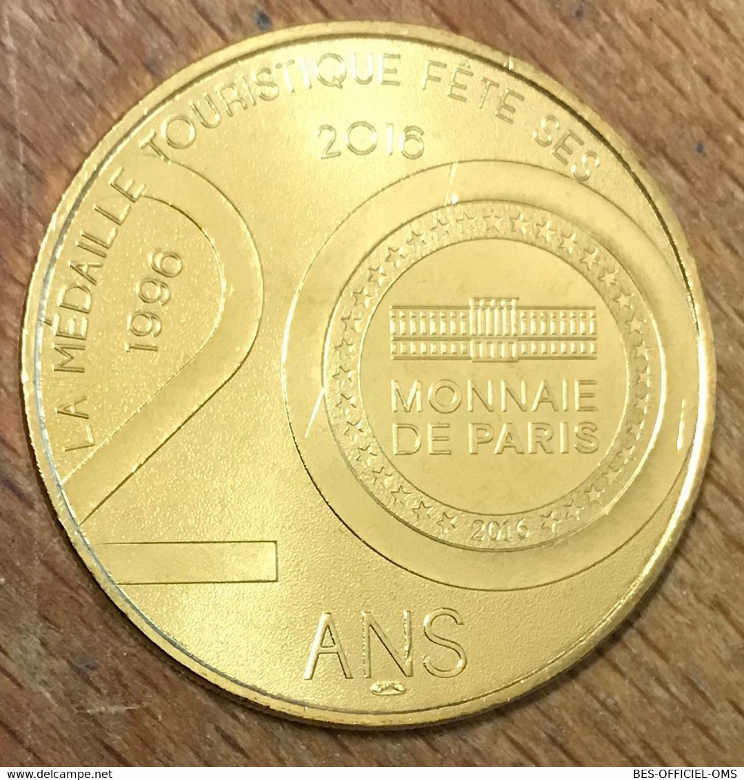 71 BASILIQUE DE PARAY-LE-MONIAL 2016 MINI MÉDAILLE SOUVENIR MONNAIE DE PARIS JETON TOURISTIQUE MEDALS TOKENS COINS - 2016