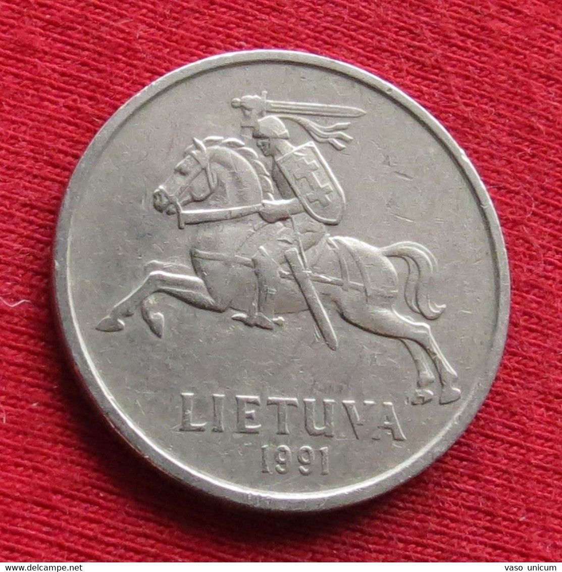 Lithuania 5 Litai 1991 Lietuva - Lituania