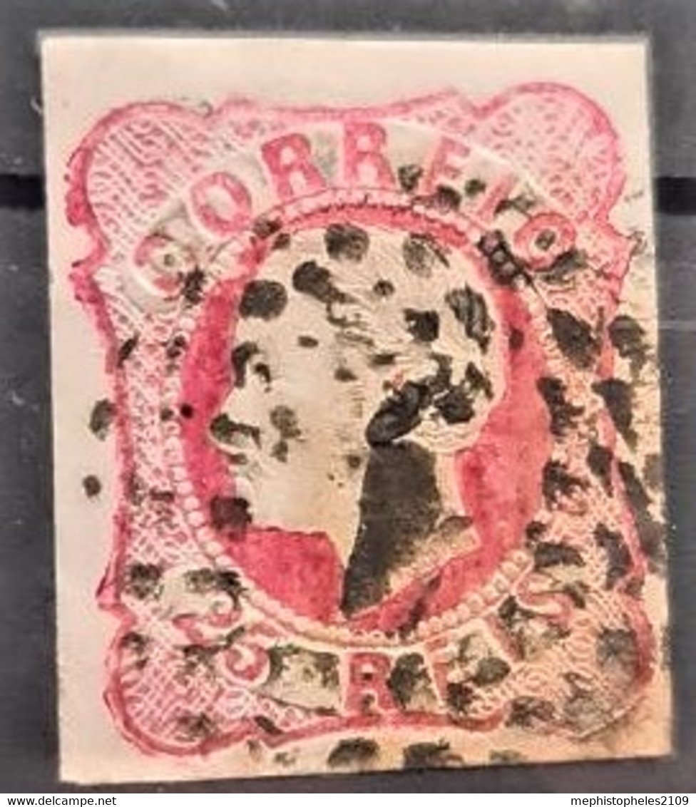 PORTUGAL 1862 - Canceled - Sc# 14 - 25r - Usado