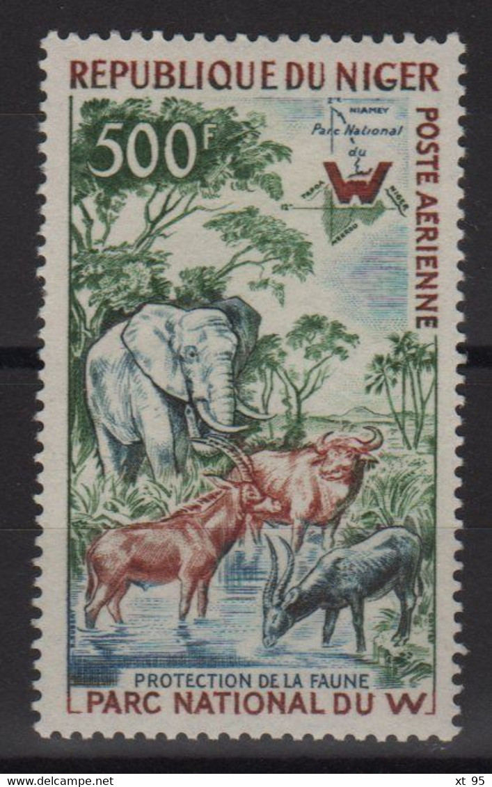 Niger - PA N°18 - Faune Sauvage - Cote 21€ - * Neuf Avec Trac De Charniere - Niger (1960-...)