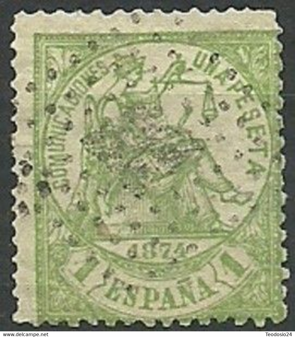 ESPAÑA 1874.- Mi:ES 142, Edi:ES 150     VC 71 EUROS - Used Stamps