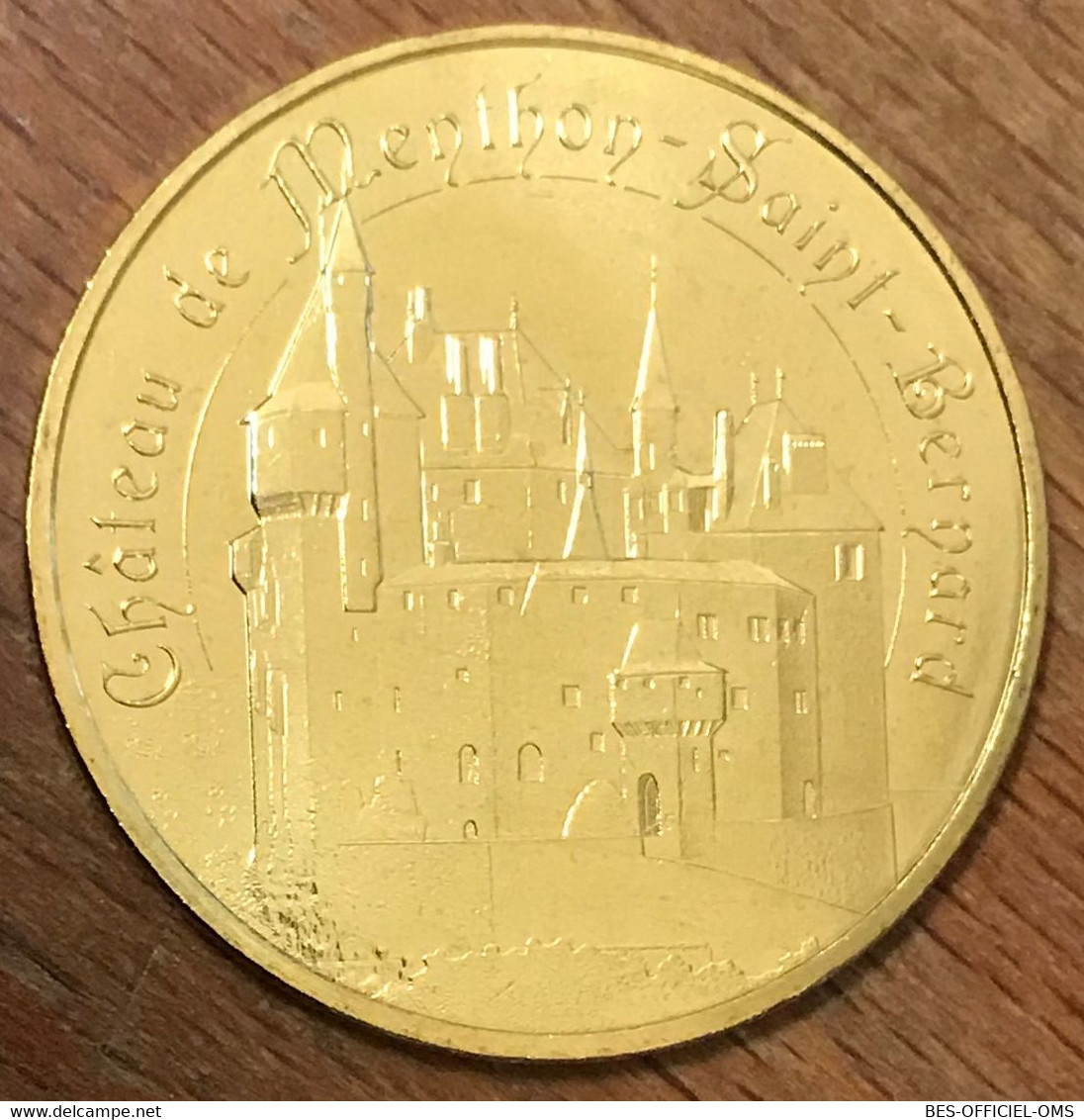 74 CHÂTEAU DE MENTHON-SANT-BERNARD MDP 2017 MÉDAILLE MONNAIE DE PARIS JETON TOURISTIQUE MEDALS TOKENS COINS - 2017