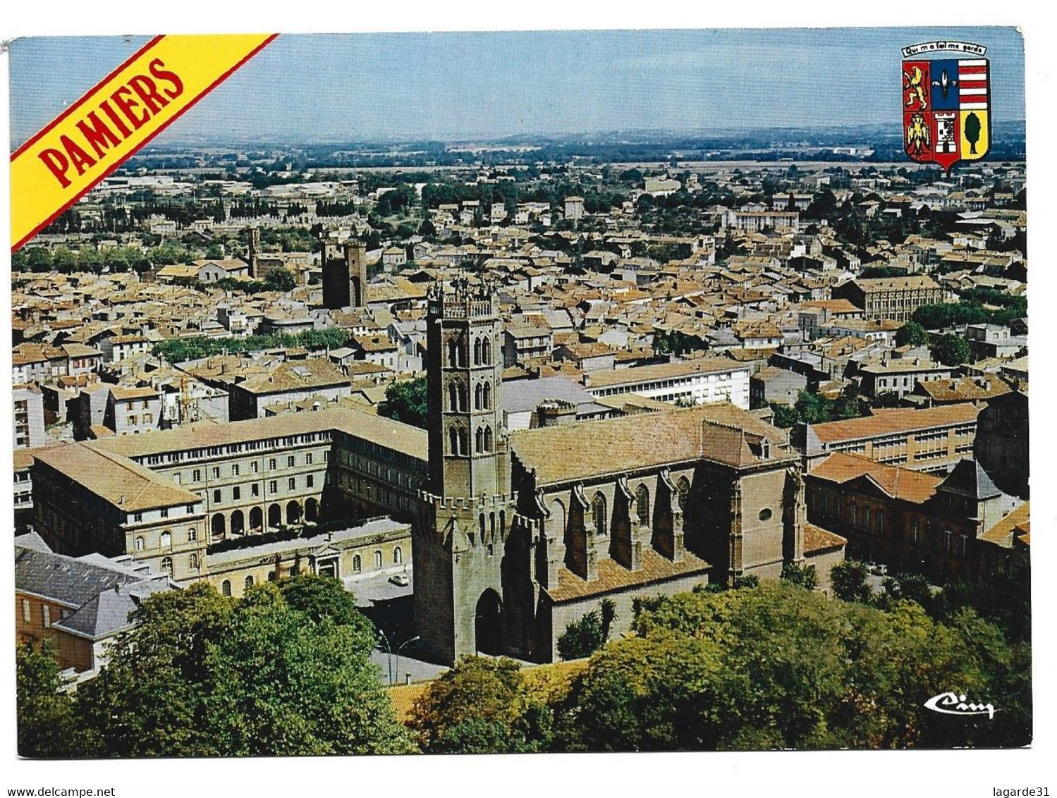 09. PAMIERS .  Vue Generale Aerienne - Pamiers