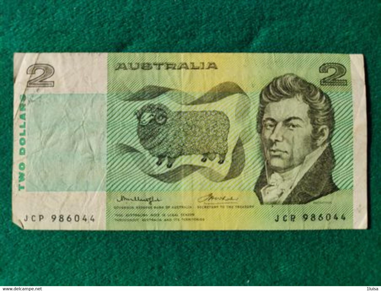 Australia 2 Dollari 1985 - 1988 (10$ Polymer Notes)