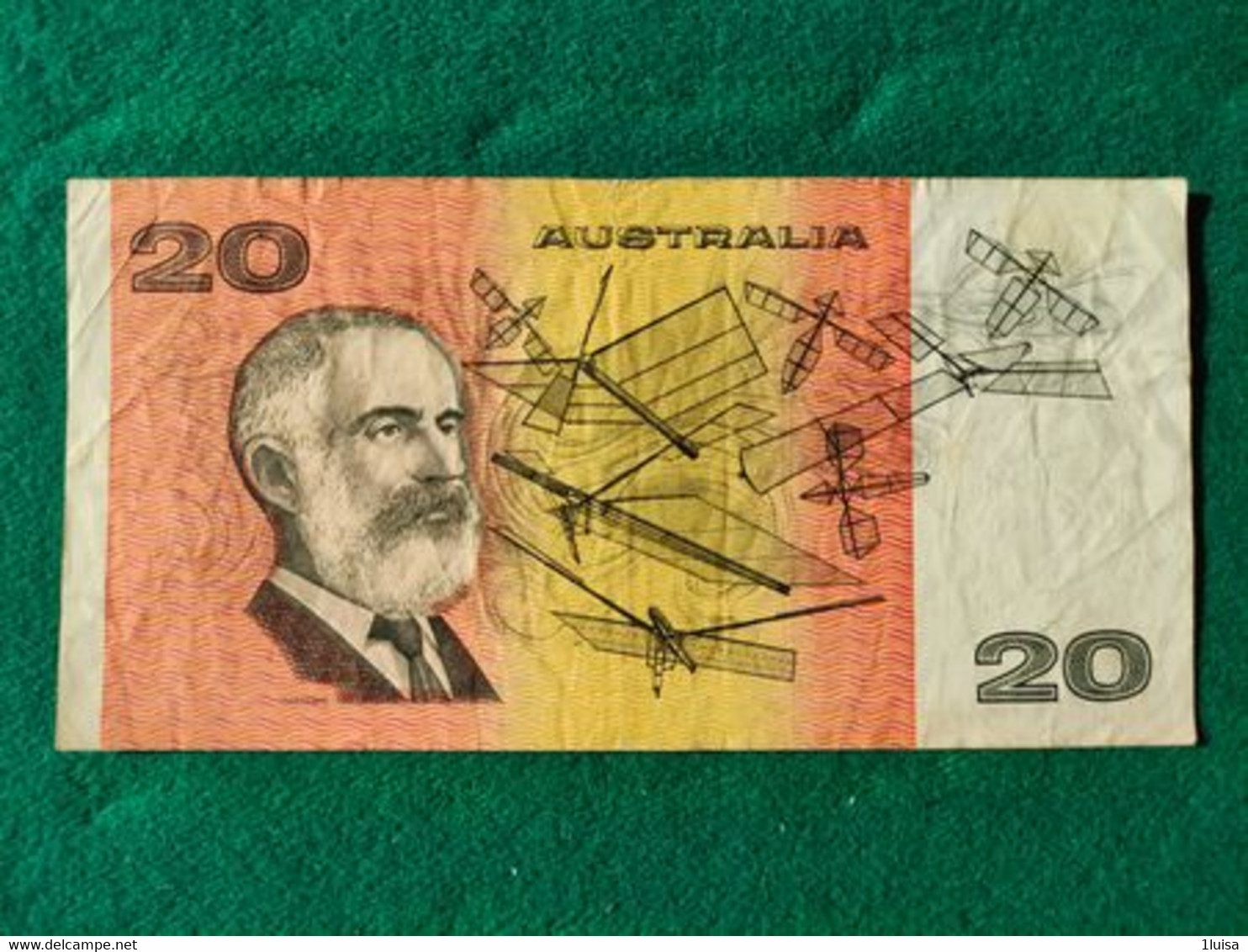 Australia 20 Dollari 1985 - 1988 (10$ Billetes De Polímero)