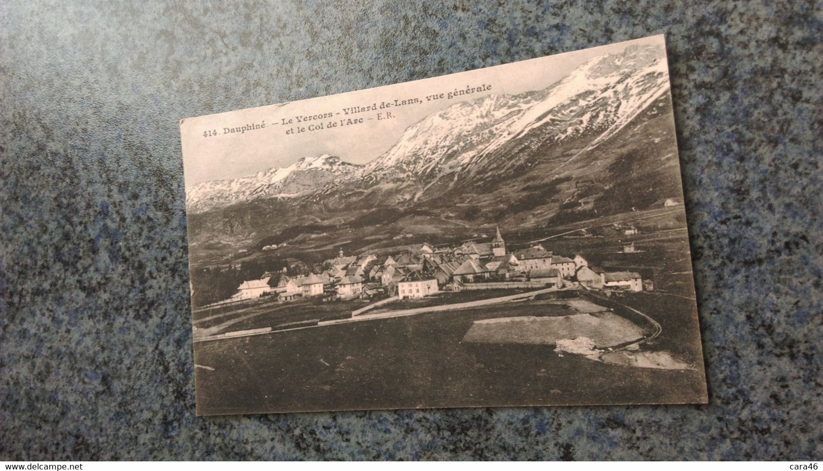 CPA -  414. Le Vercors - VILLARD DE LANS - Vue Générale Et Le Col De L'arc - Villard-de-Lans