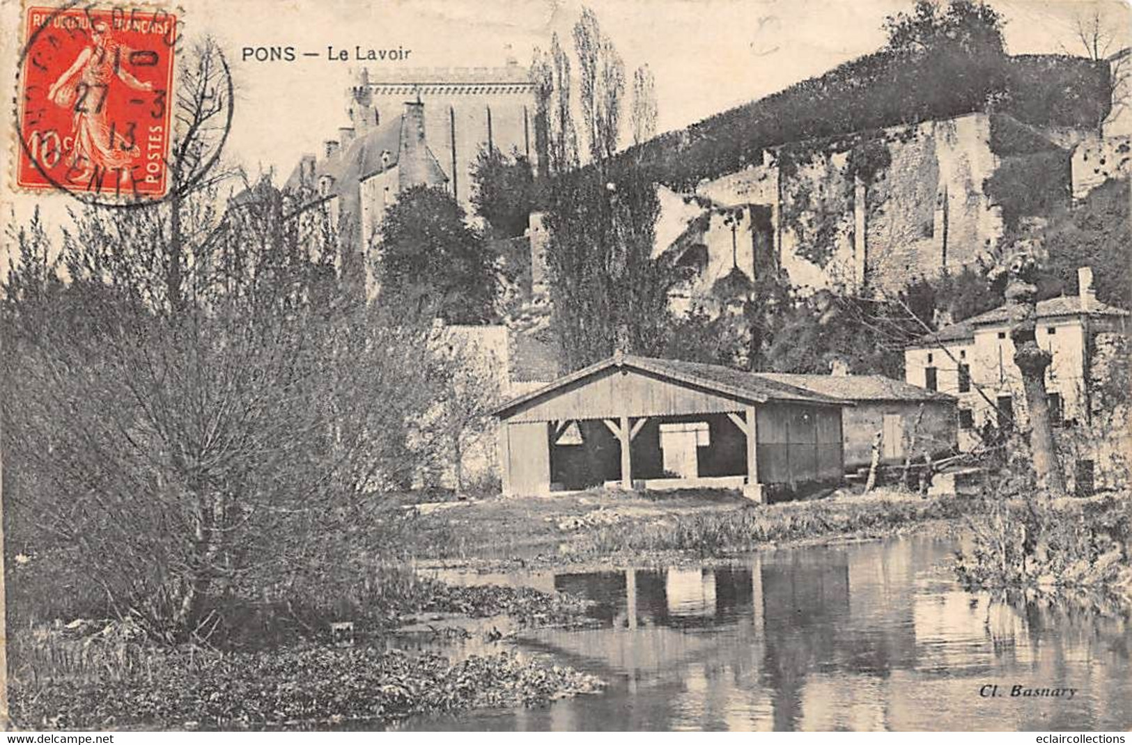 Pons         17            Le Lavoir                 (voir Scan) - Pons