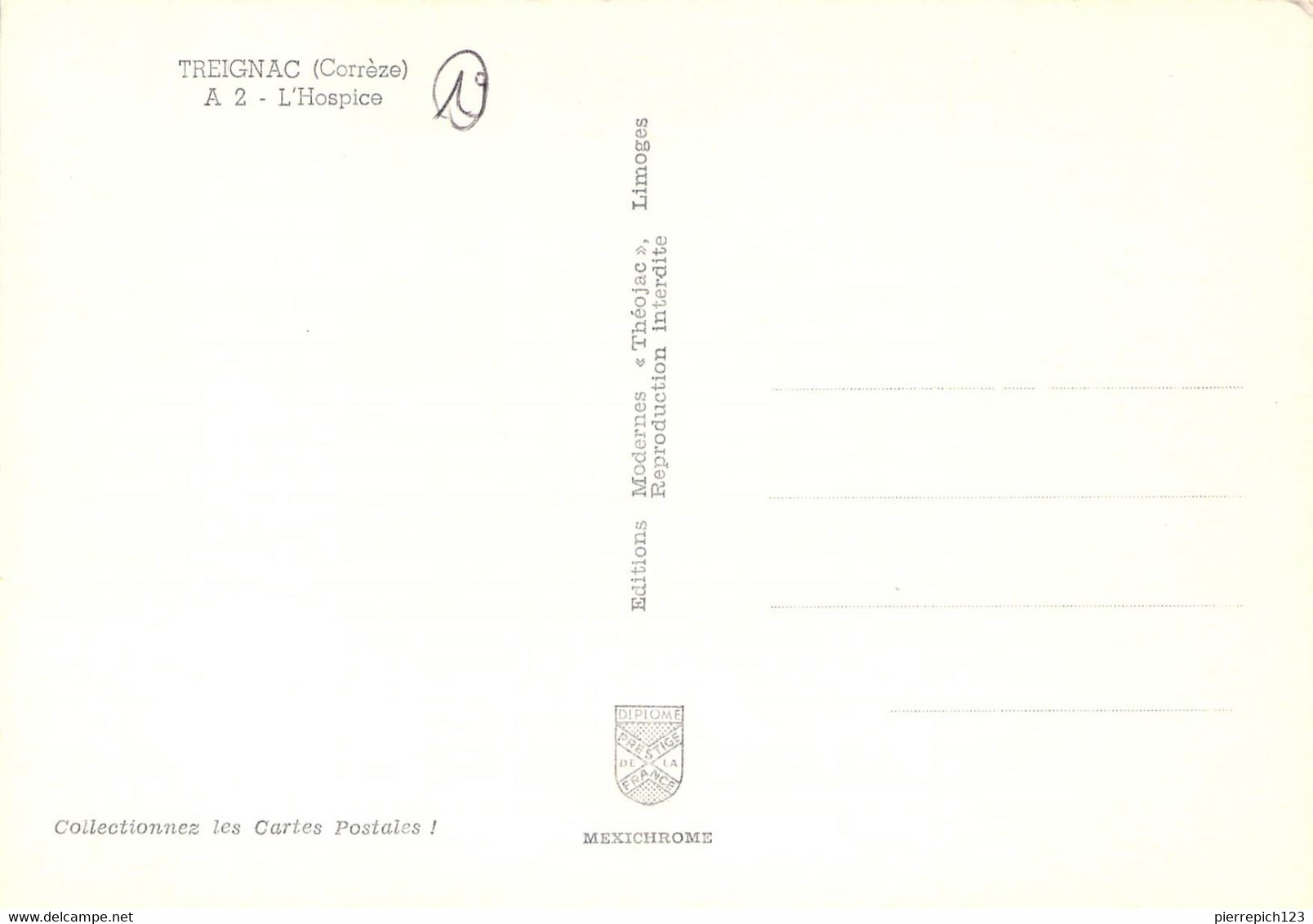 19 - Treignac - L'Hospice - Treignac