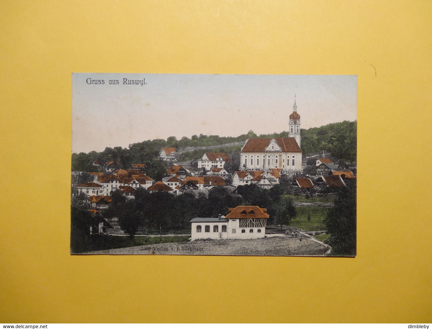 Gruss Aus Ruswil  - Ruswyl 1907/ Verlag Bürgisser (9090) - Ruswil