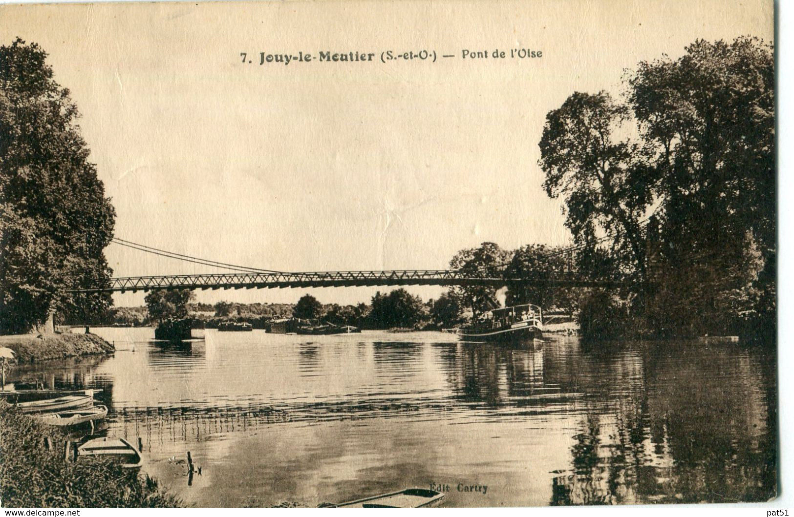 95 - Jouy Le Moutier : Pont De L' Oise - Jouy Le Moutier