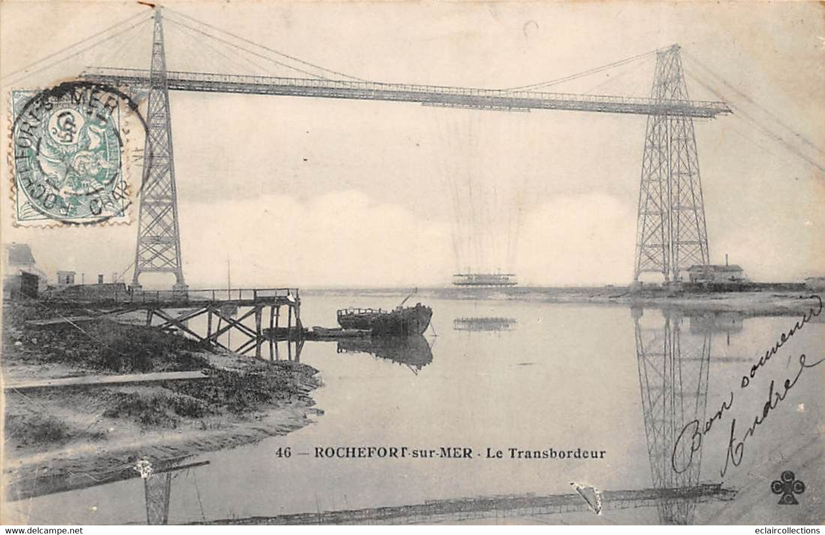 Rochefort Sur Mer       17         Pont Transbordeur     CCCC 46    (voir Scan) - Rochefort