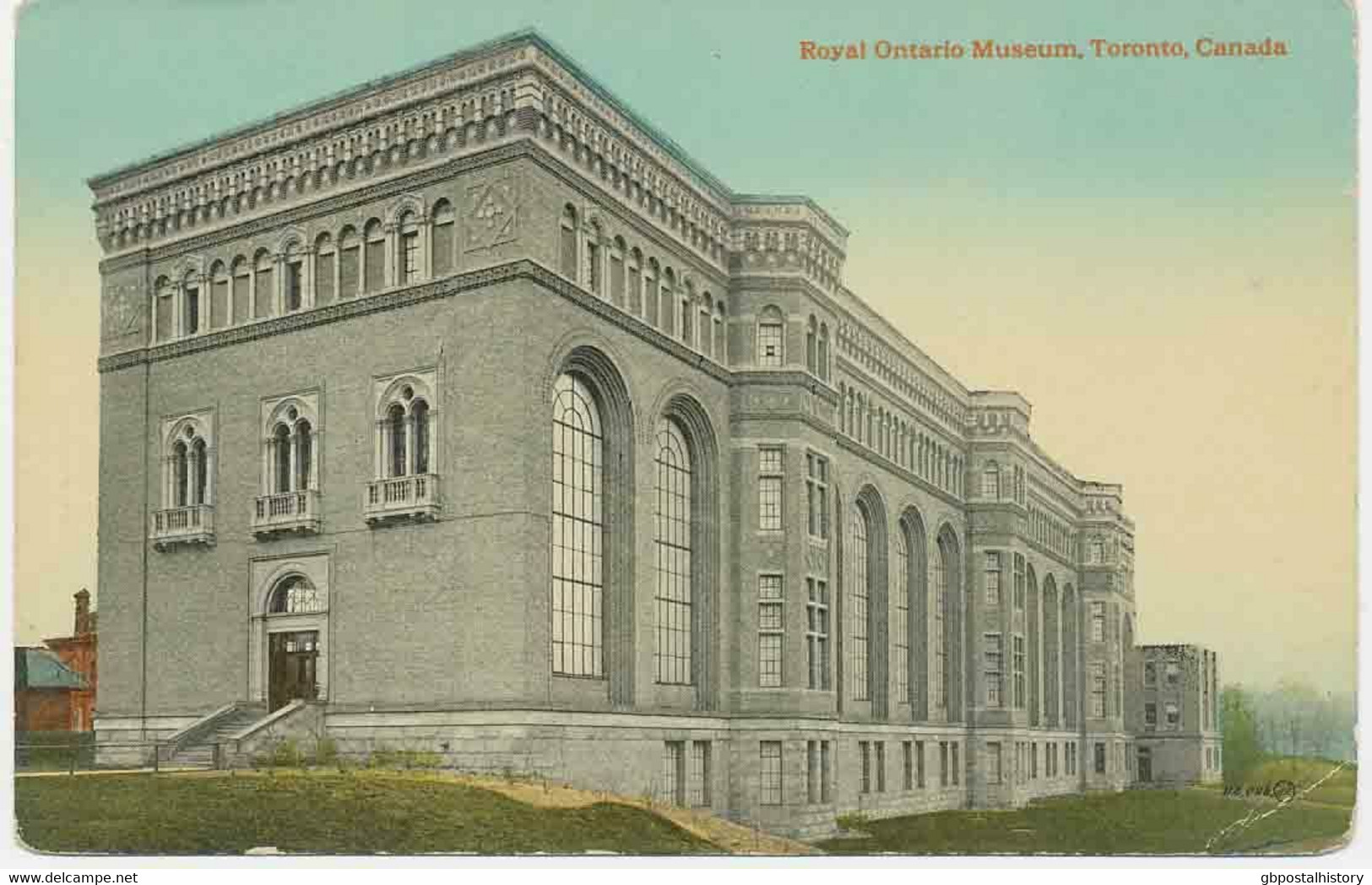 CANADA Ca. 1920 Fine Mint Coloured Pc "Royal Ontario Museum, TORONTO" - Toronto