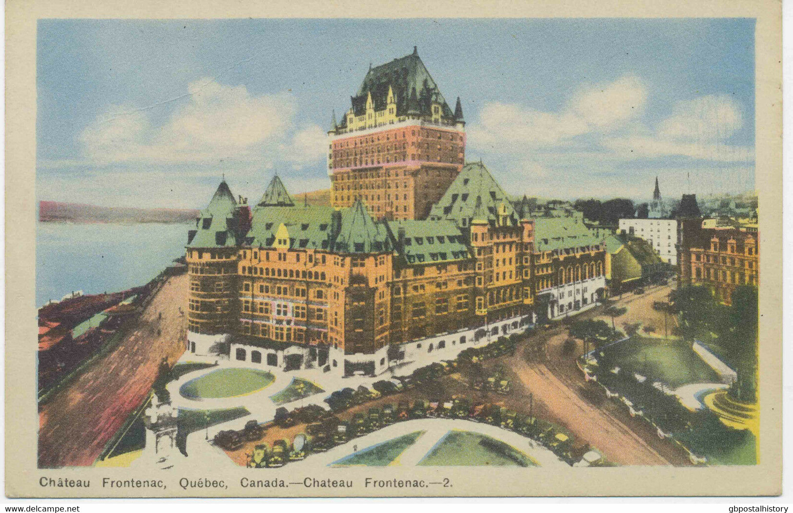 CANADA Ca. 1930/40, Very Fine Mint Coloured Postcard "Château Frontenac, Quebec" - Québec - Château Frontenac