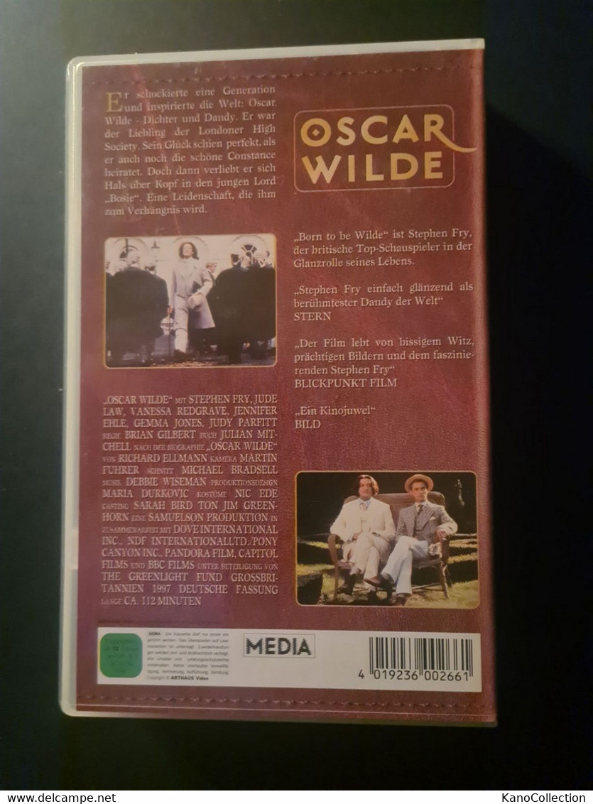 Oscar Wilde, Fim Von Brian Gilbert, UK 1997, 112 Min. - Drame