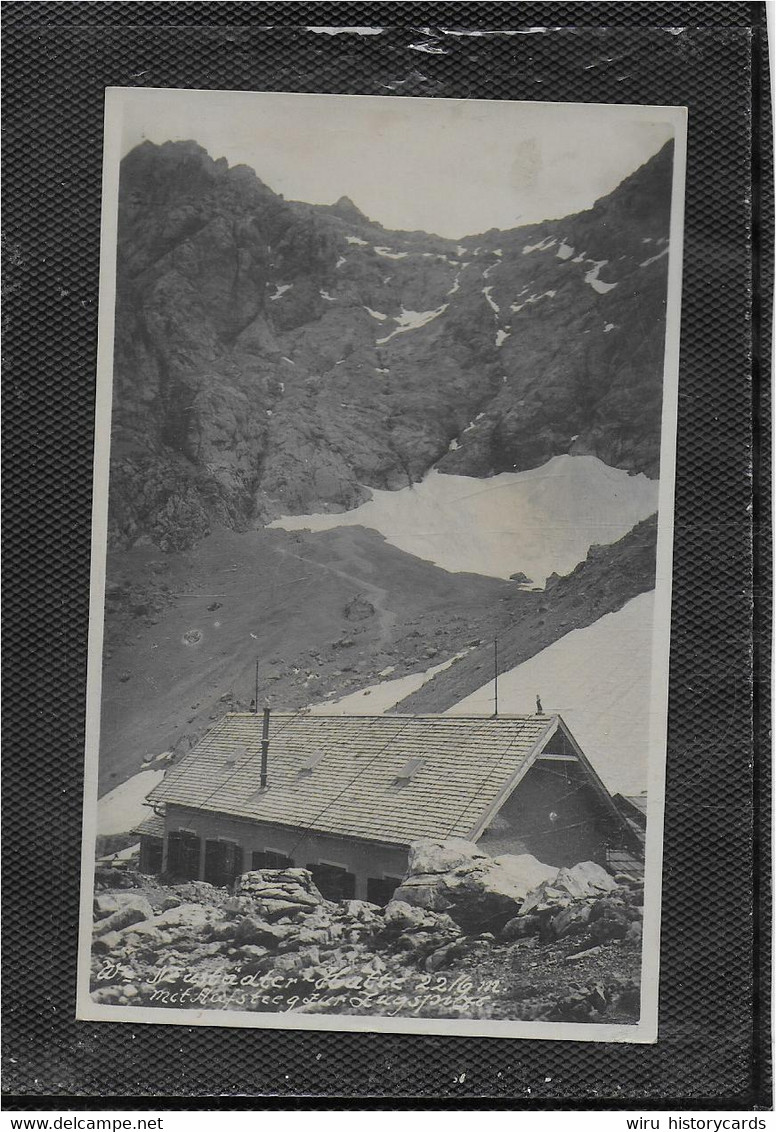 AK 0662  Wiener Neustädter-Hütte Mit Aufstieg Zur Zugspitze - Verlag Somweber Um 1920-30 - Ehrwald