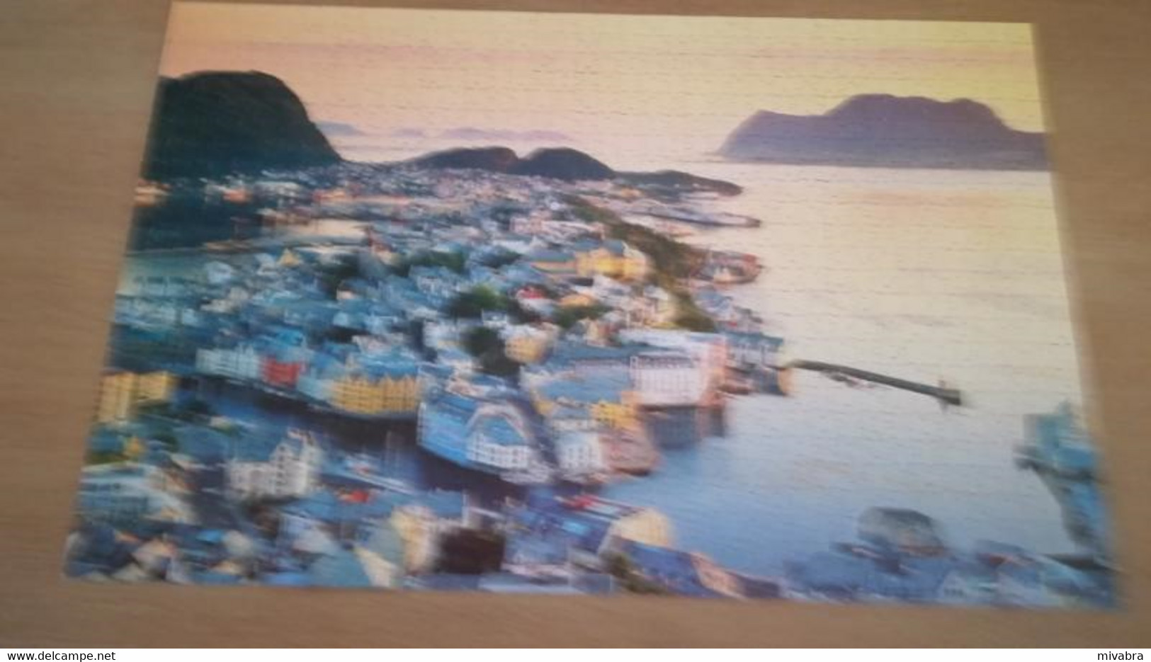 ALESUND NORWAY FISHING TOWN AT DAWN - PLAY TIME JIGSAW Puzzle 1000 Stukjes - Rompecabezas