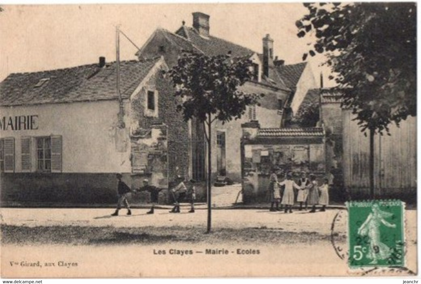 -78- Les Clayes Sous Bois -Mairie - Ecoles - Les Clayes Sous Bois