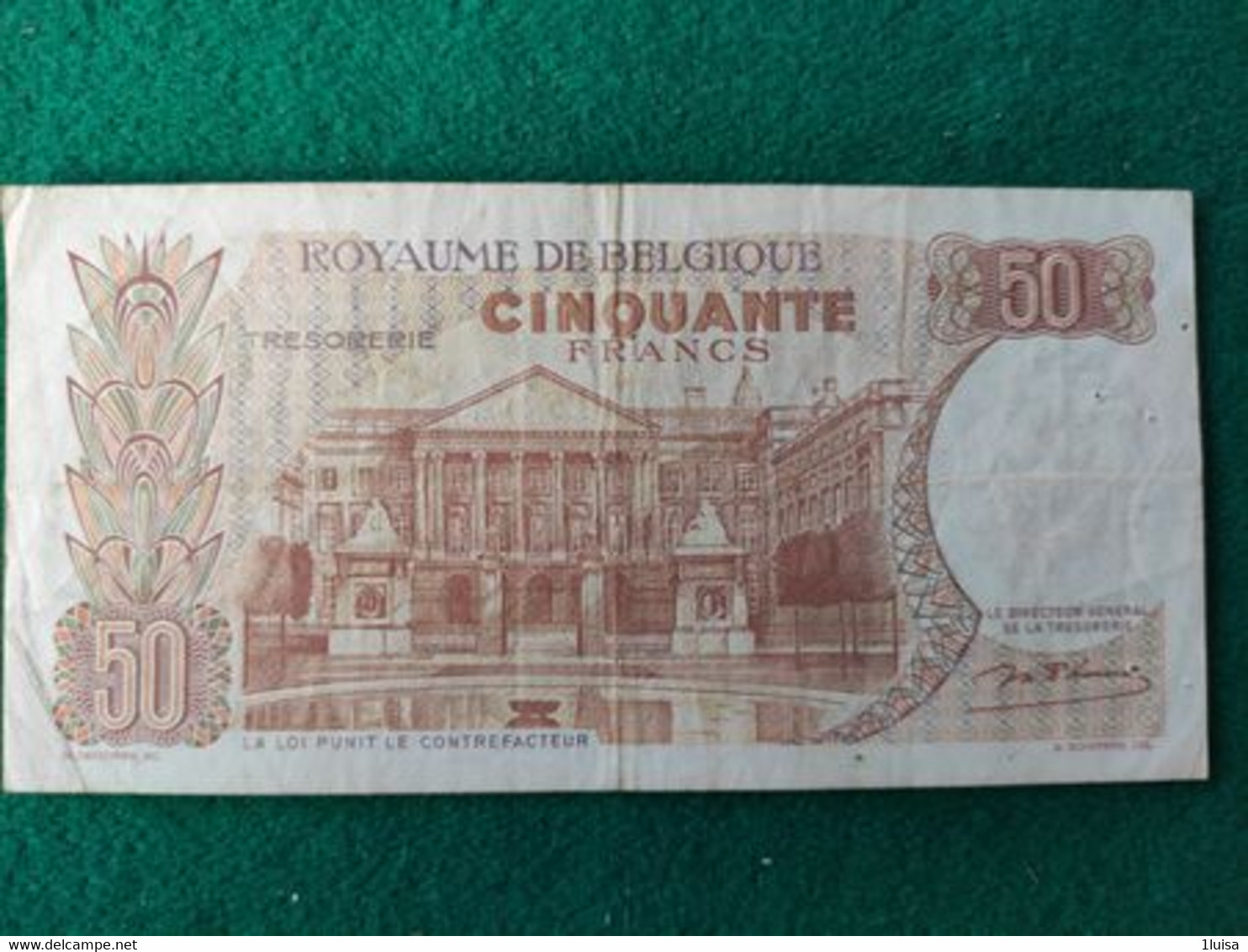 Belgio 50 Francs 1966 - Sonstige & Ohne Zuordnung