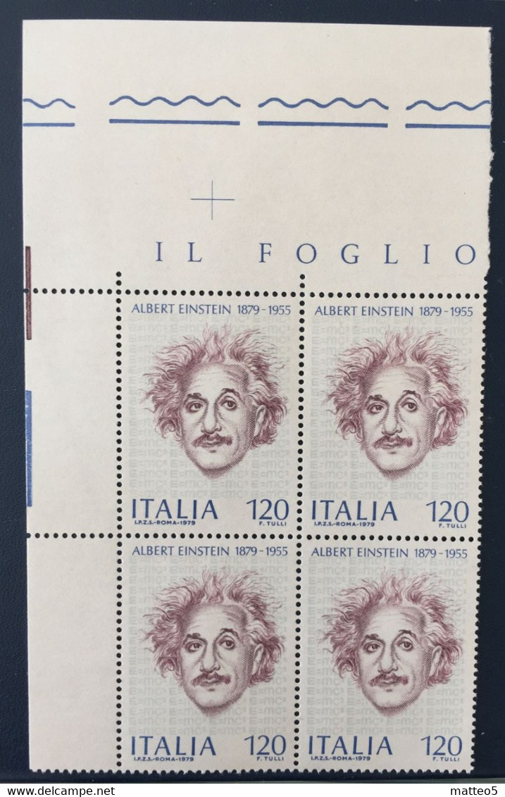 1979 - Italia - Albert Einstein - Lire 120 - 1971-80: Neufs