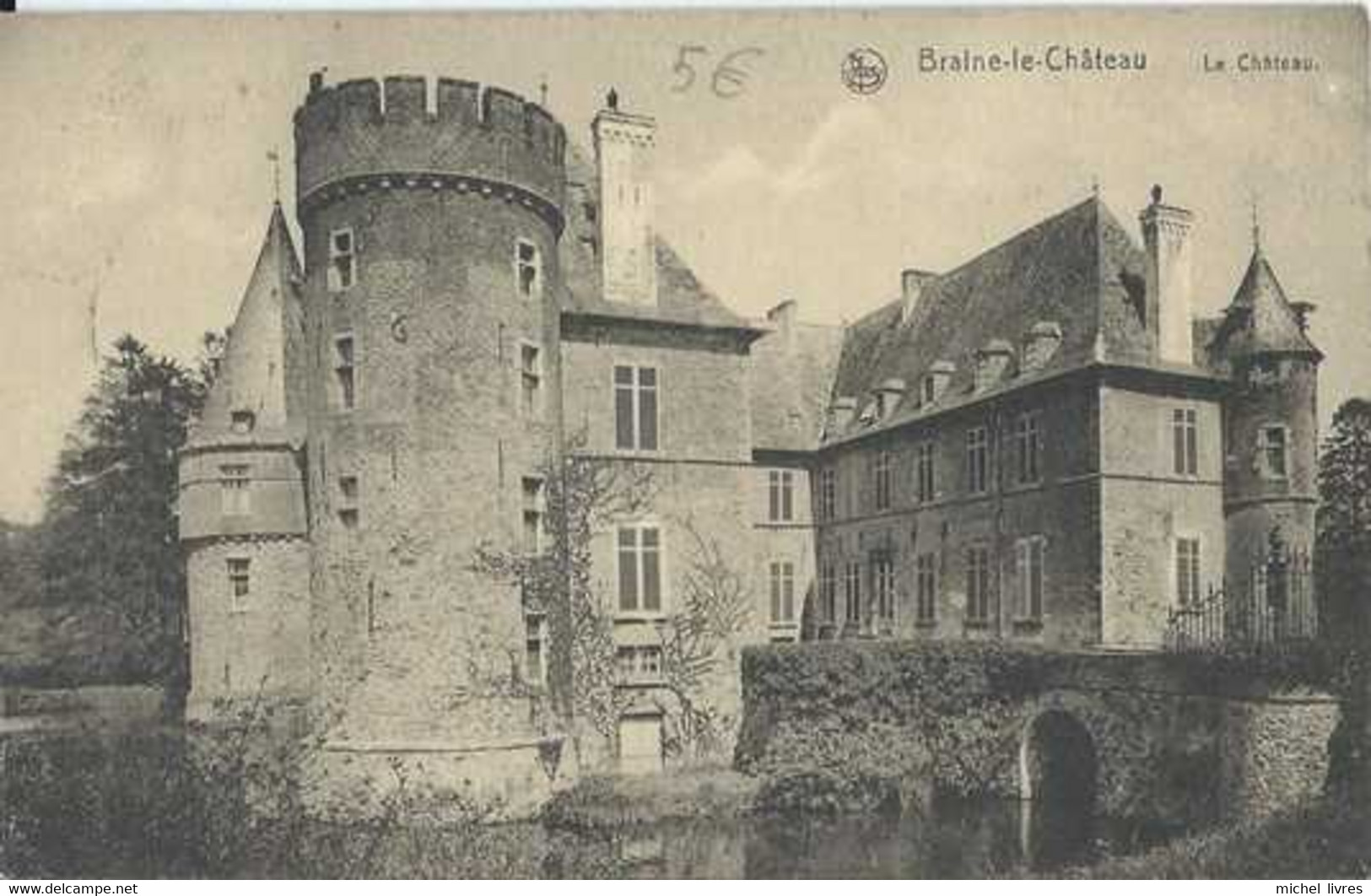 Braine-le-Château - Le Château - Circulé En 1920 - TBE - Braine-le-Château