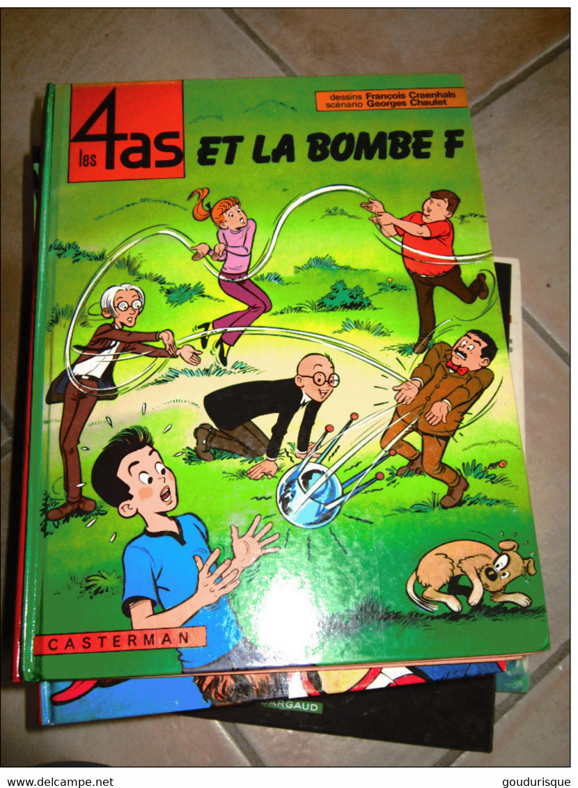 LES 4 AS ET LA BOMBE F                   CRAENHALS - 4 As, Les