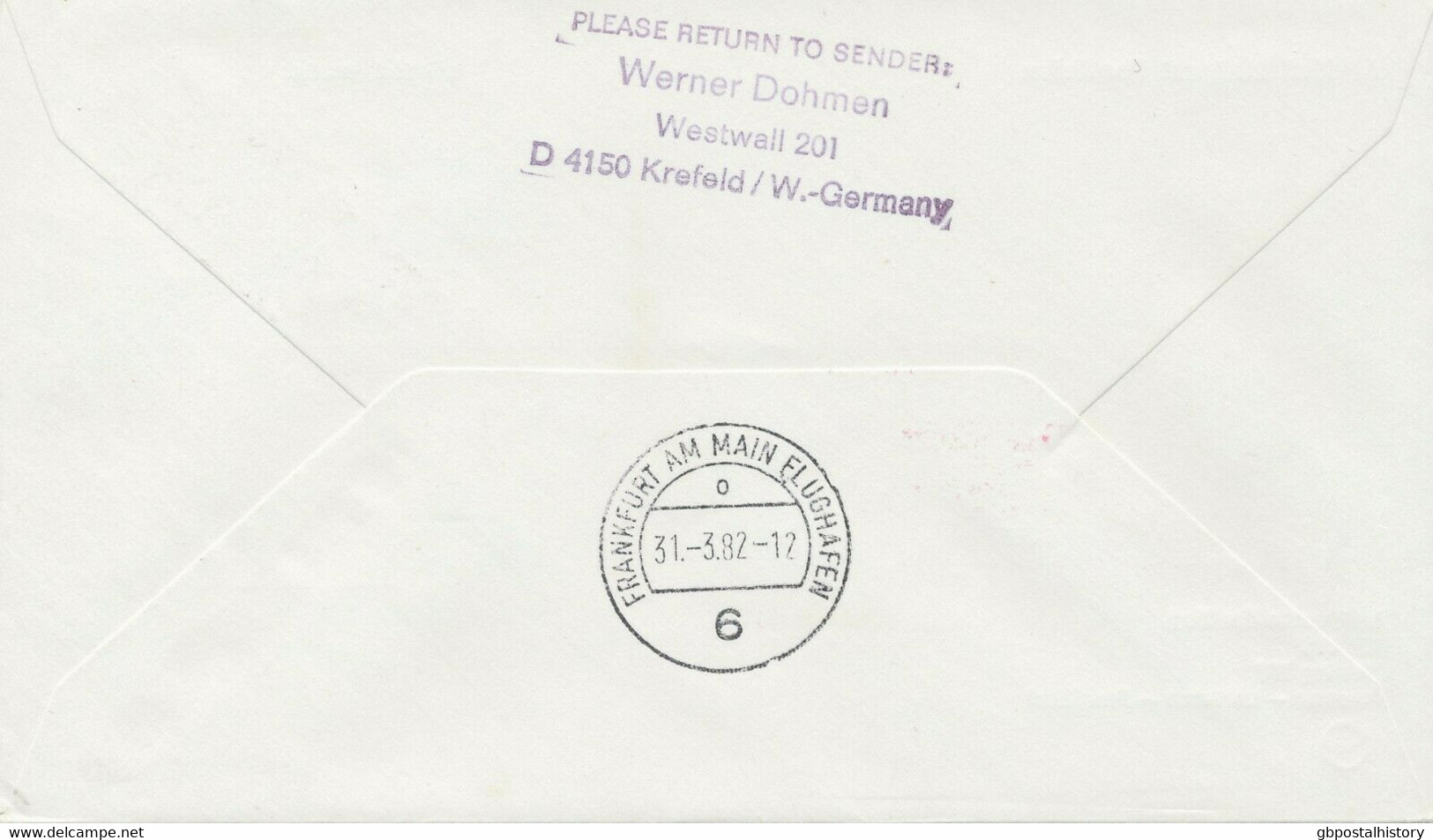 CYPRUS 1982 Superb Rare First Flight Covers From Deutsche Lufthansa With Boeing - Lettres & Documents